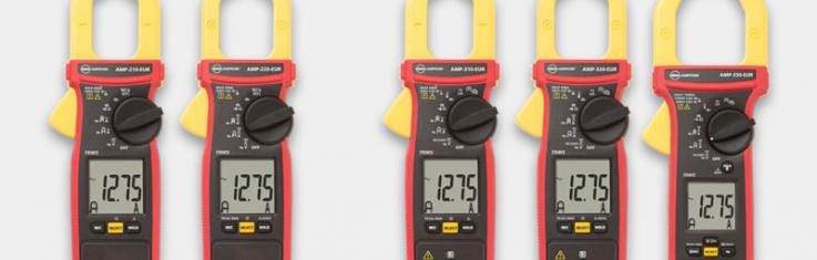 Beha-Amprobe introduces five new True-RMS Clamp Meters