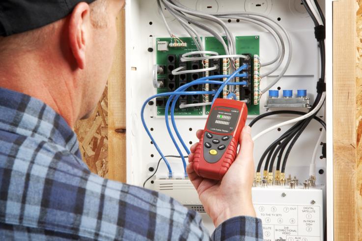 Analizador de Cableado LAN